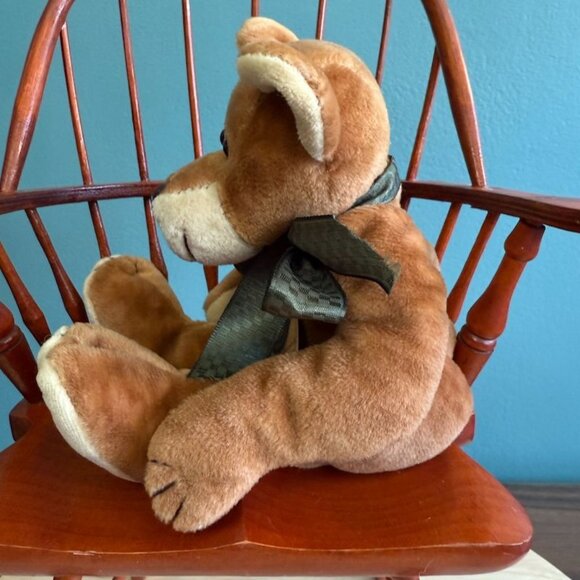 Boyds Bears Vtg Foodle McDoodle Jointed Teddy Bear Tags Green Brown 1999 Retired - Picture 4 of 8